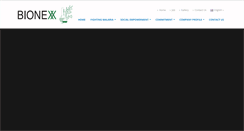 Desktop Screenshot of bionexx.com